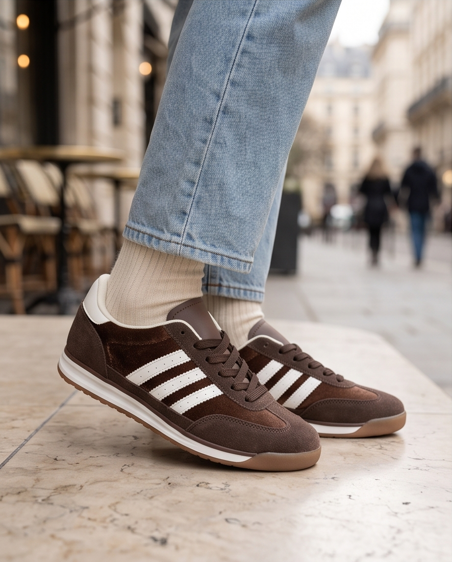 Zapatillas marrones