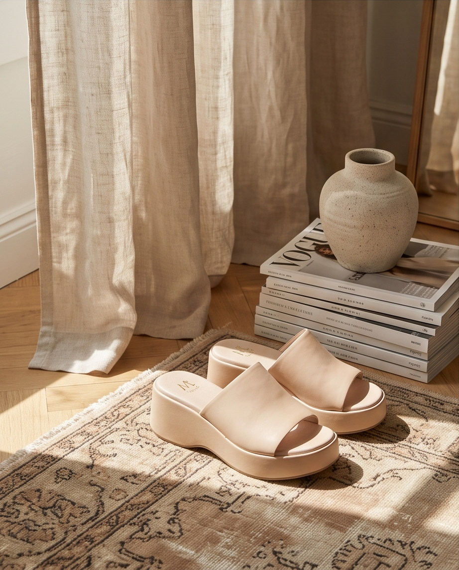 Sandalia beige