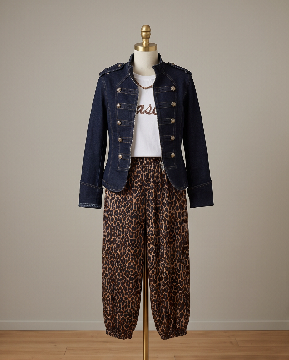 Chaqueta botones vaquera