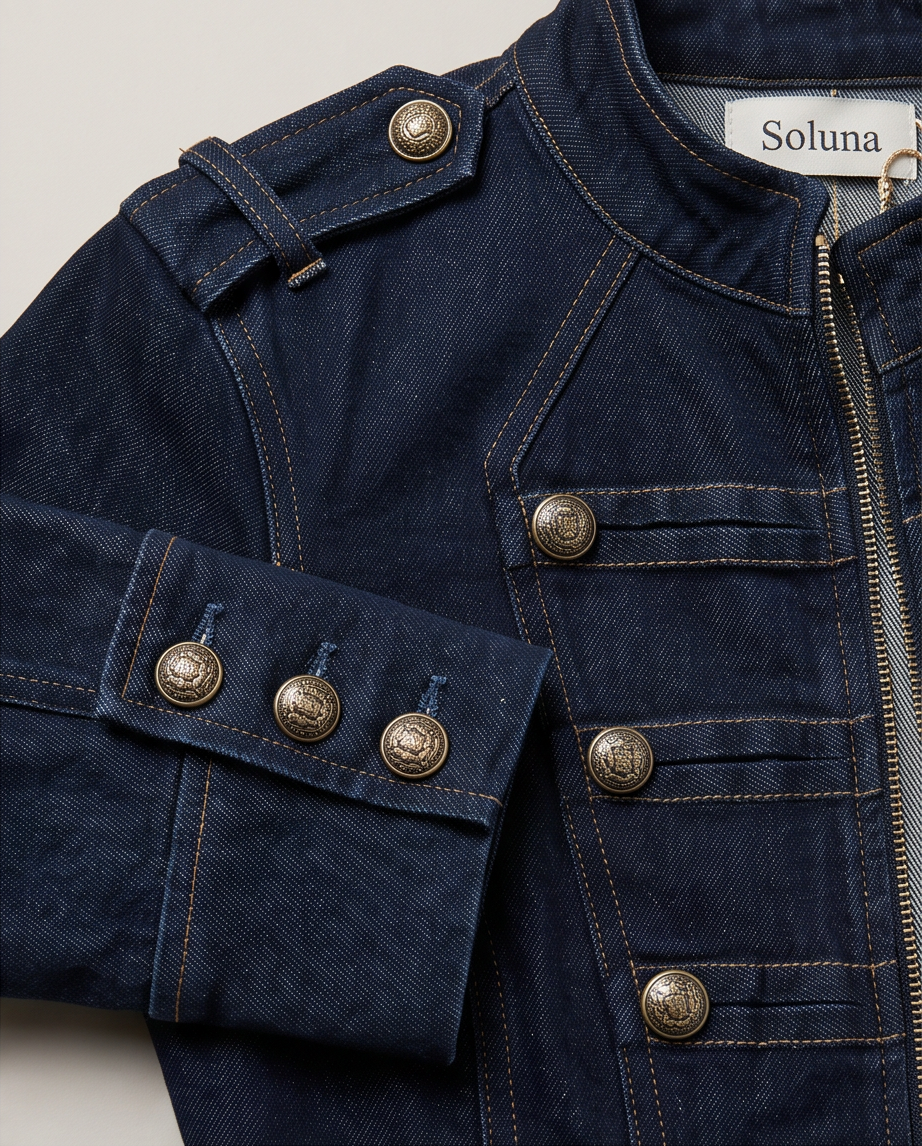 Chaqueta botones vaquera
