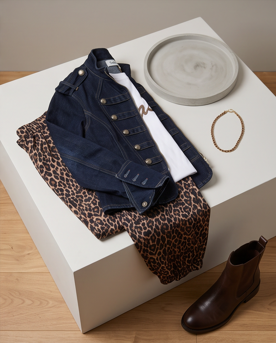 Chaqueta botones vaquera